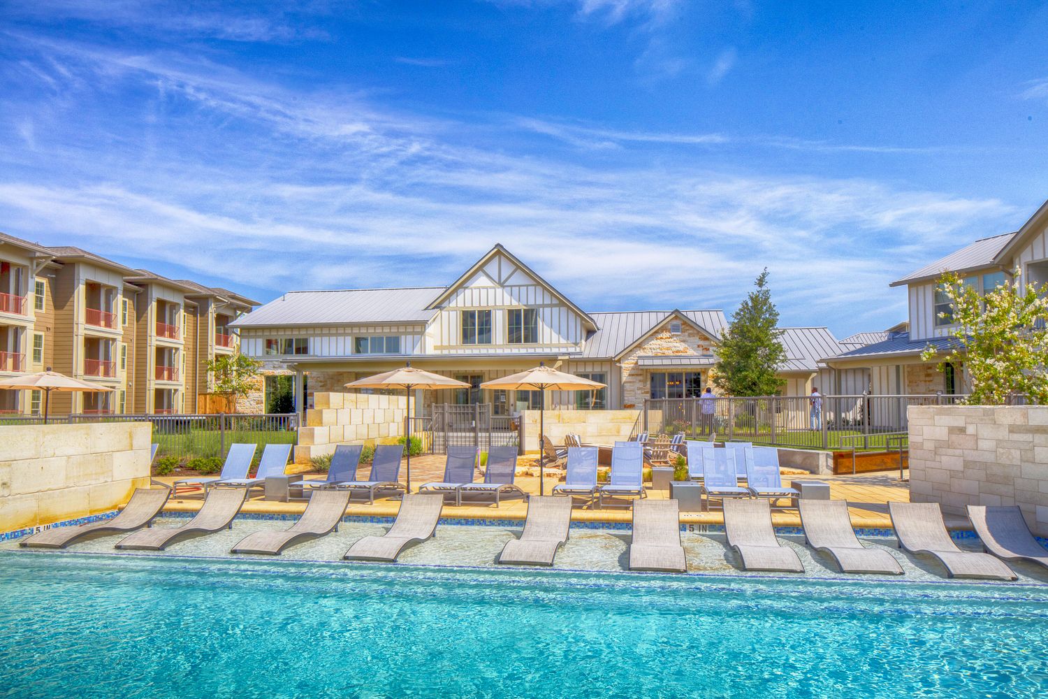 The Ace – Round Rock, TX - Pool and Sun Chairs